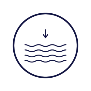 Flaches Gewässer am Neusiedlersee